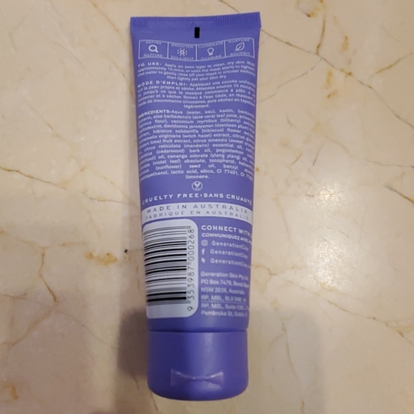 Generation Clay UV Brightening Purple Clay Mask - Picture 2 of 3